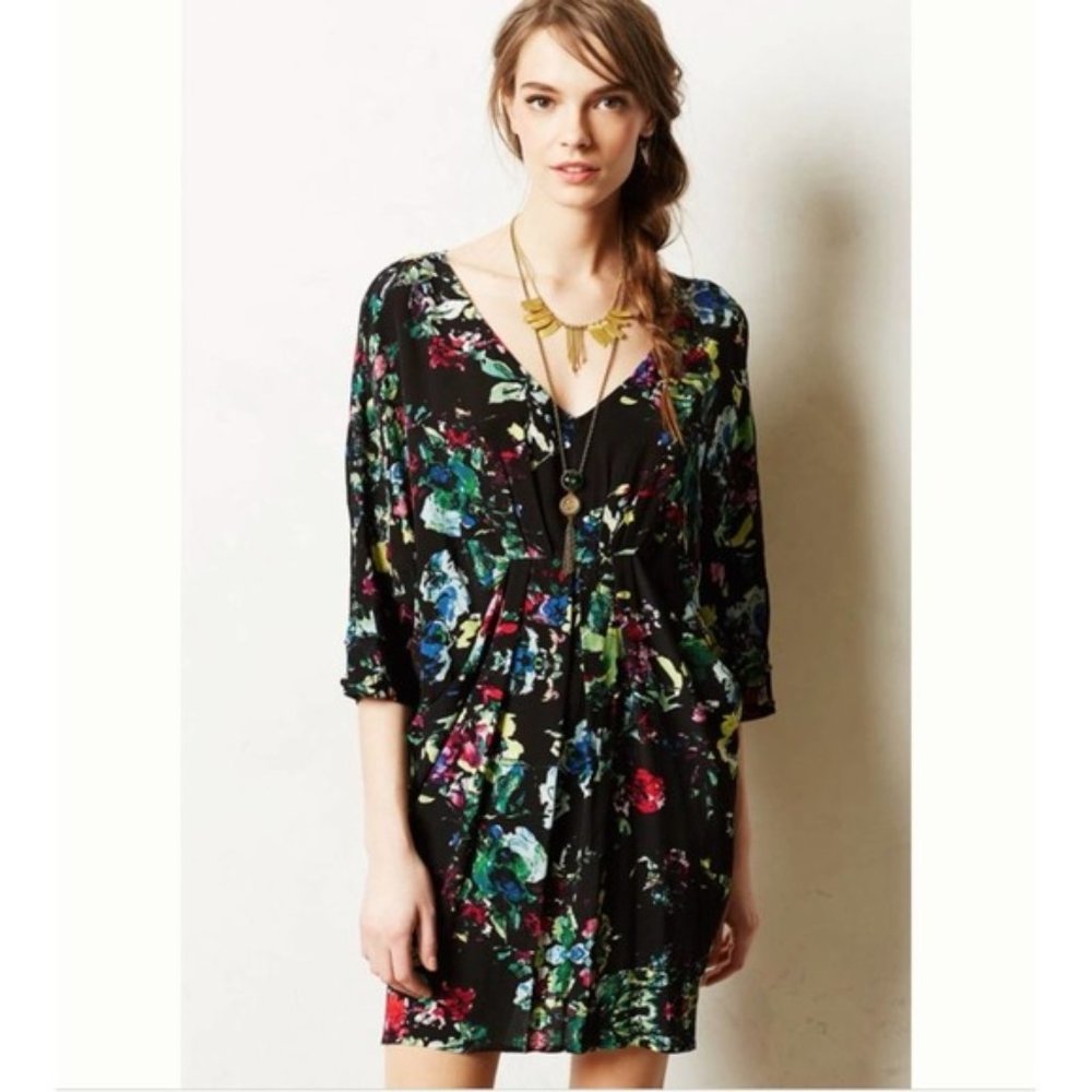 Anthropologie Maeve Petal Palette Mini Dress / Tunic